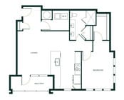 A1N floor plan The Hartley at Blue Hill