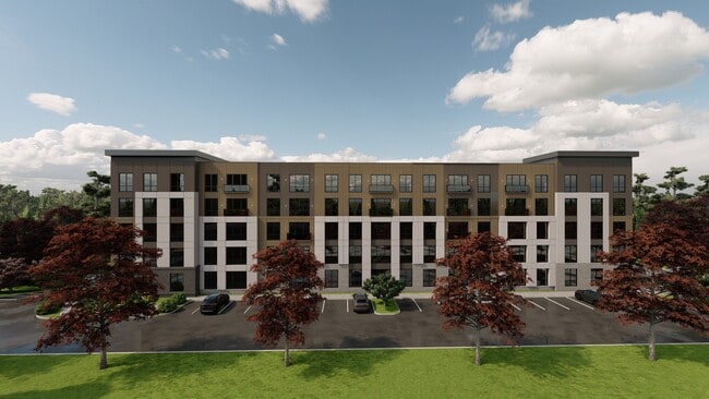 Exterior Rendering Front - Residences at Patapsco 55+