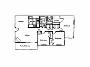 3BR/2BA