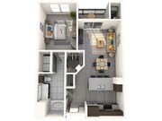 1 Bedroom, 1 Bath