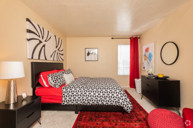 1BR, 1BA - 720SF Bedroom
