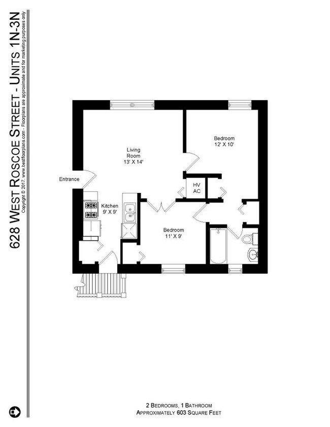 Photo - 624 W Roscoe St Unit 1N