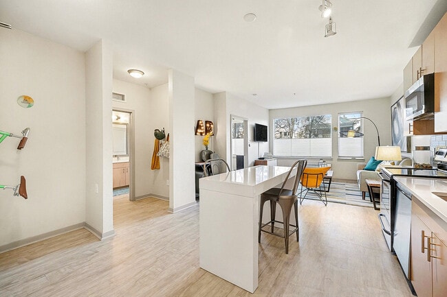 Seamlessly Connected Living & Dining - LoHi Gold