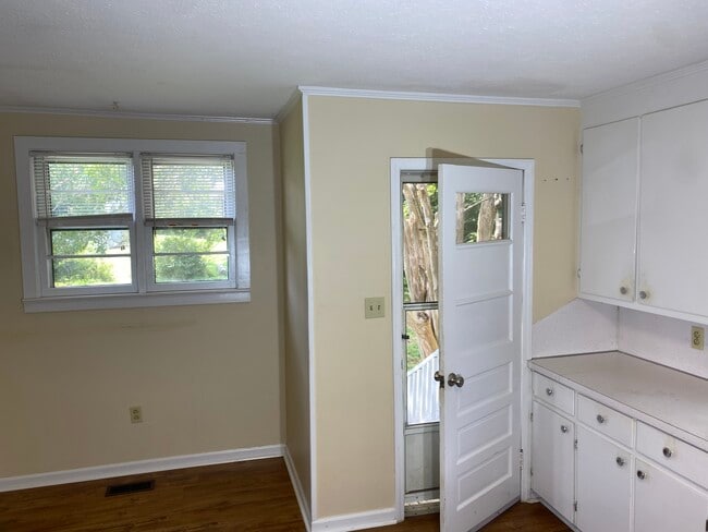 Back Door and Eat-In Kitchen