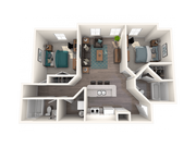 2 Bed 2 Bath