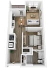 Welles floor plan The Brinkley at the Edge