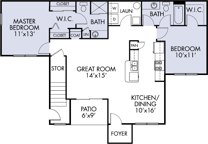 Floor Plan - Neville