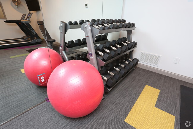 Fitness Center - The Studios at Patchen - FREE Utilities