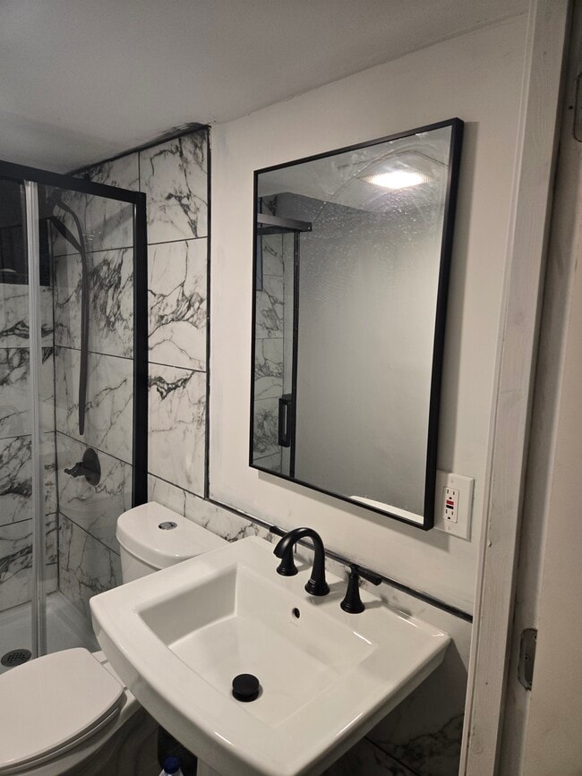 Shared Bathroom - 76 Mansfield St Unit 76B-Basement