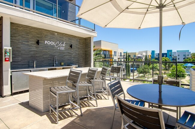 Vive on the Park, San Diego, Outdoor Lounge