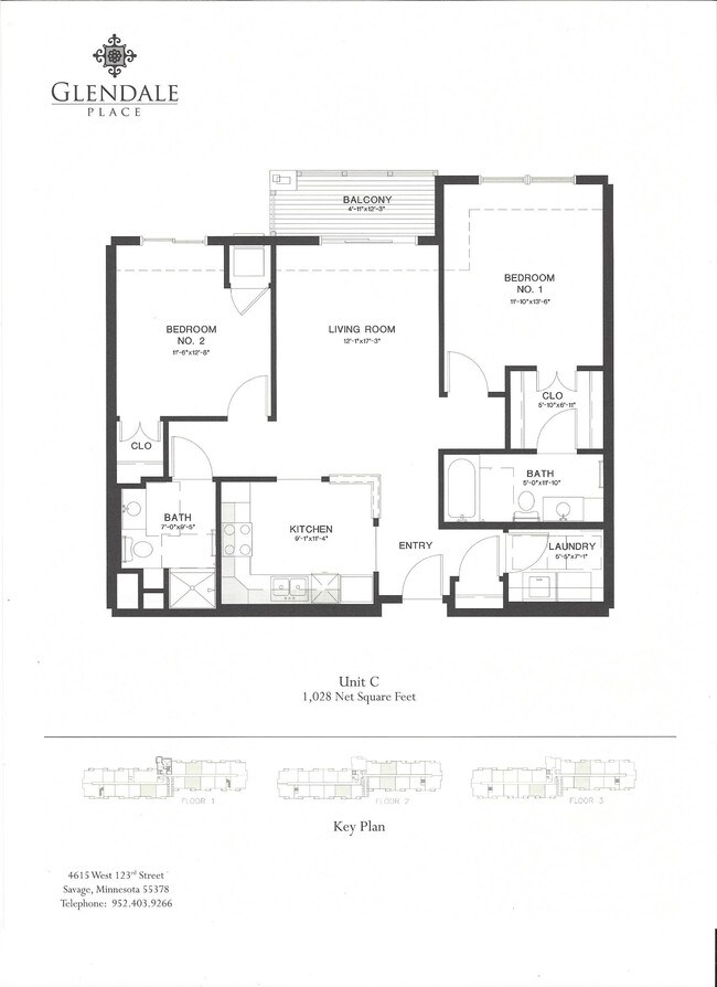 Glendale Place Senior Apartments 55+ WaitList Savage, MN