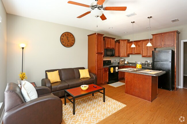 Sala de estar/cocina - University Green Condominiums