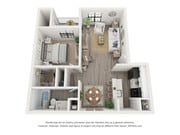 A3: Beds - 1: Baths - 1: SqFt 750