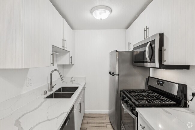 1 dormitorio, 1 baño - 400 pies cuadrados - Cocina