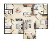 TWO BEDROOM RALEIGH WITH SUN-ROOM