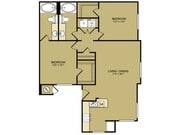 5th Avenue | 2Bd2Ba | 1,124SF