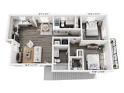 B2 floor plan Mason's Ridge