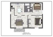 2 bed