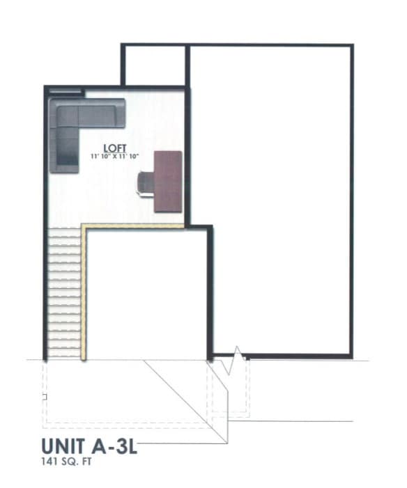 A3 Floorplan- Loft - Albertson Village