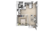1 BEDROOM 1 BATH G