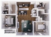 Rockpointe 2B - 973 square feet