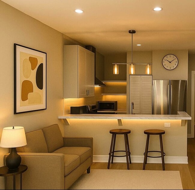 Kitchen image is virtually staged for visual purposes - 2000 W Superior St Unit 4R