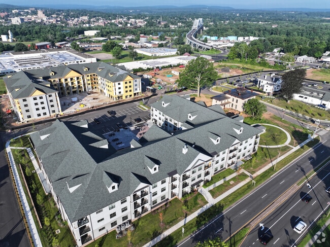 BP Aerial View July - Brainerd Place Rental