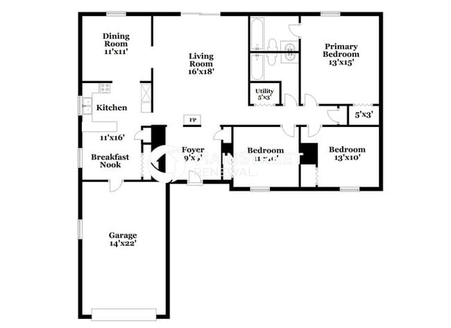 Photo - 3 Bedroom Pet-Friendly Home in Greensboro,...