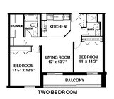 2BR/2BA