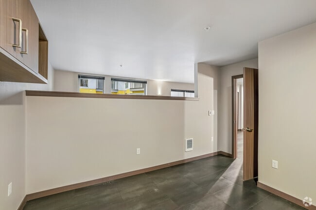 1BR, 1BA - 612SF - Bedroom