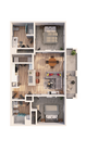 The Roosevelt Arlington Commons- B2A Floorplan