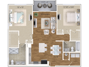 2 BR 2 Bath