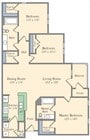 3BR/2BA