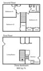 3BR/1BA