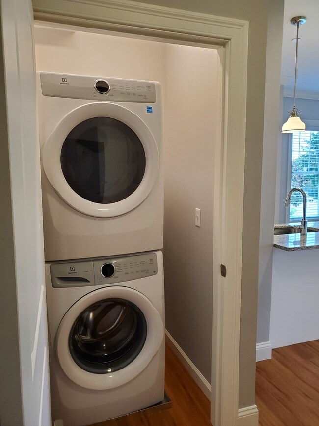 Washer and Dryer in each apartment!