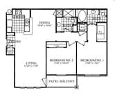 2BR/2BA