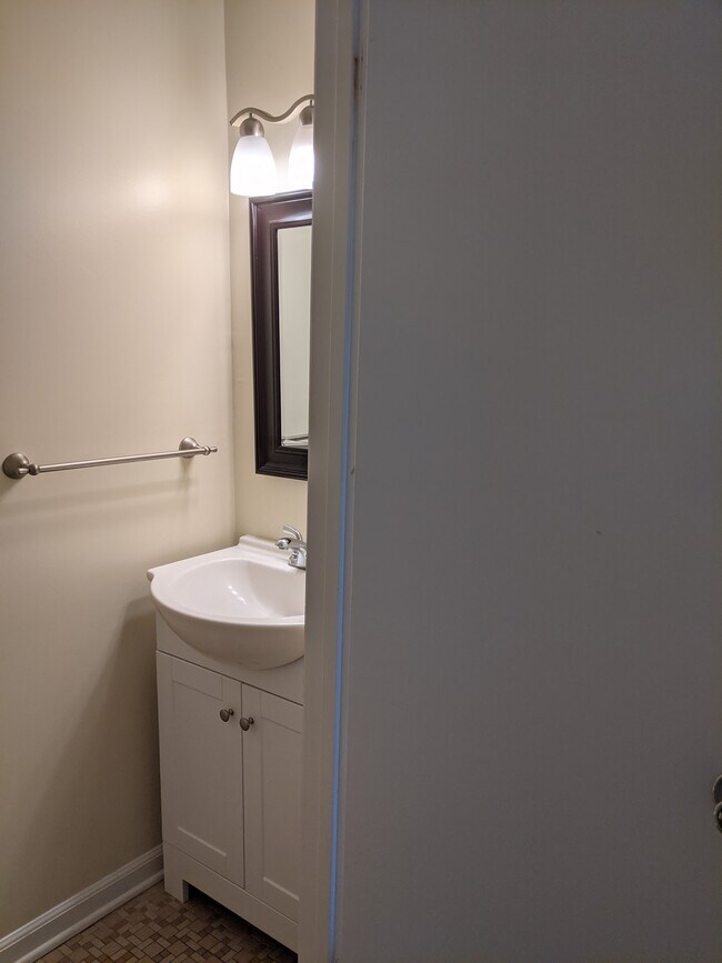 half bath downstairs - 400 Davie Rd Unit 31