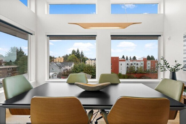 Views and natural light in conference room
