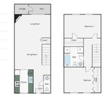 3BR/1.5BA