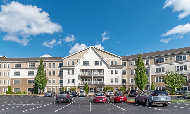 Front of the building - Bedford Green Apartments