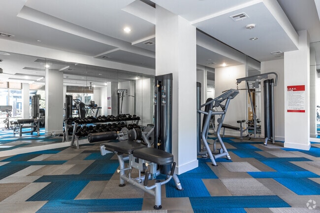 Expansive Fitness Center