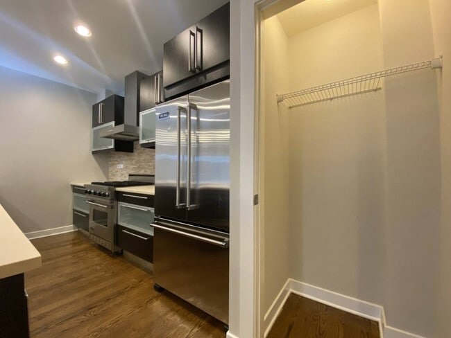 Large storage closet in the kitchen