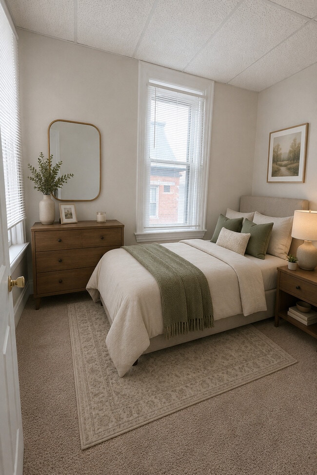 Furniture shown in photos is for staging and demonstration purposes only - 265 Alexander St