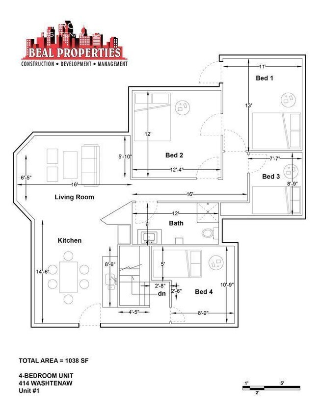 Photo - 414 Washtenaw Ave Unidad 1