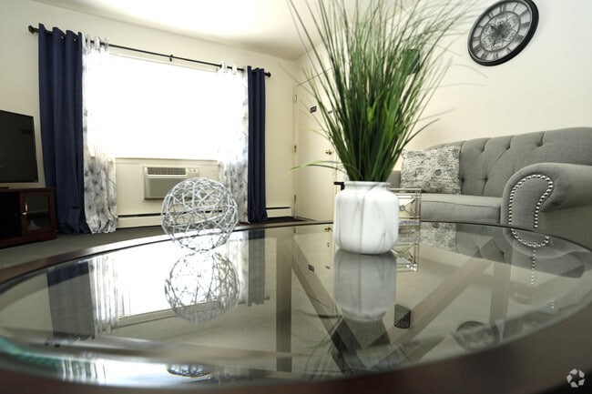 One Bedroom (Leasing Office) - Living Room