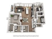 Muse - B8 - 2.5 Beds - 2.5 Baths - 1503 Sq. ft.