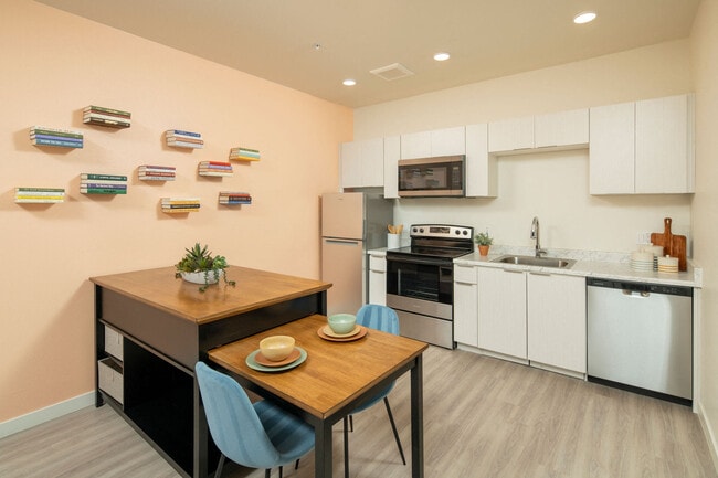 One Bedroom - Kitchen and Dining Area