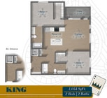 King, Apartment