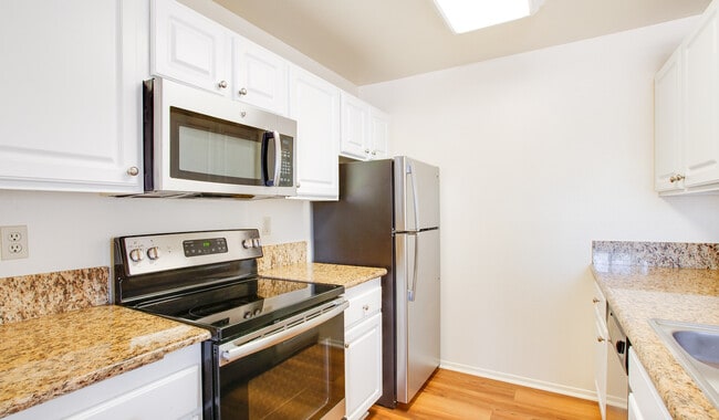 Kitchen with ample cabinet and counter space