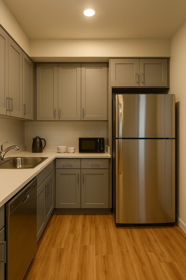 Studio Kitchen - Carl F. West Estates